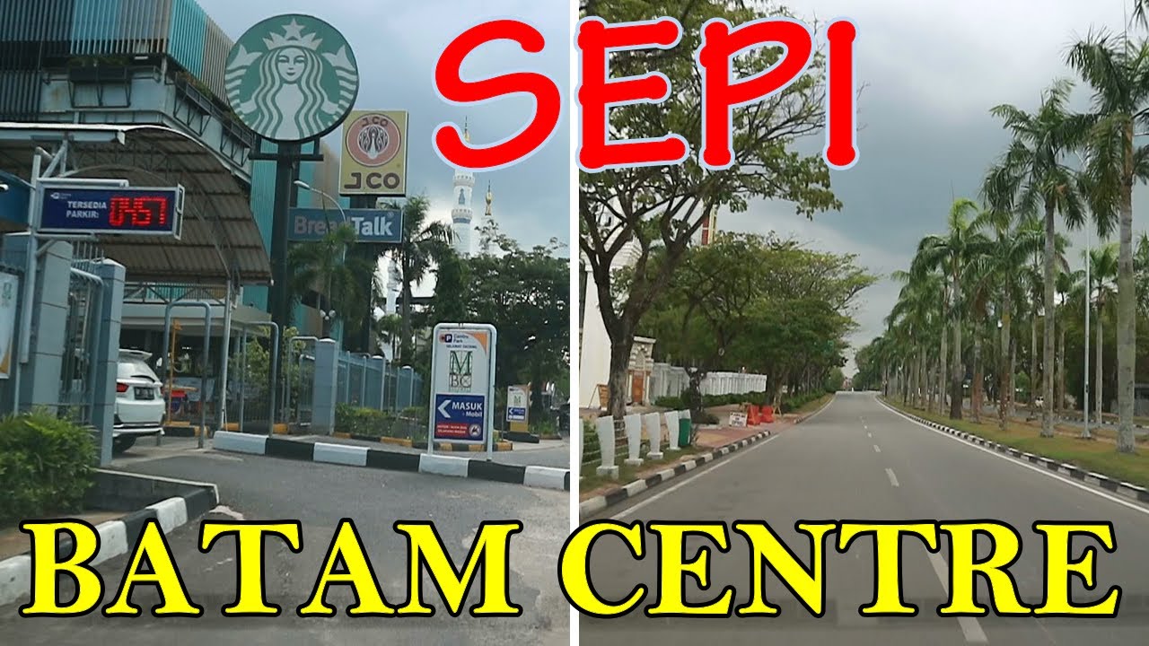 TERKINI... Suasana Sepi Parkiran Mega Mall & Jalan Batam Centre Saat Situasi Pandemi
