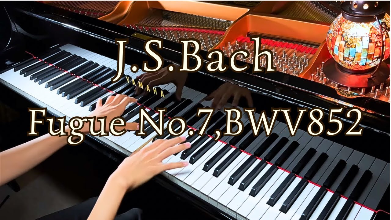J.S.Bach; The Well-Tempered Clavier, Book 1; Fugue No.7 in E-Flat Major, BWV852