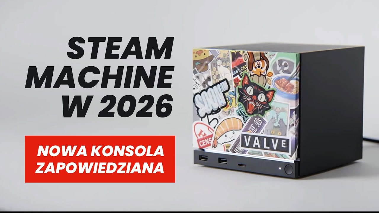 Steam Machine w 2026 roku - Xbox i Playstation mają nową konkurencję