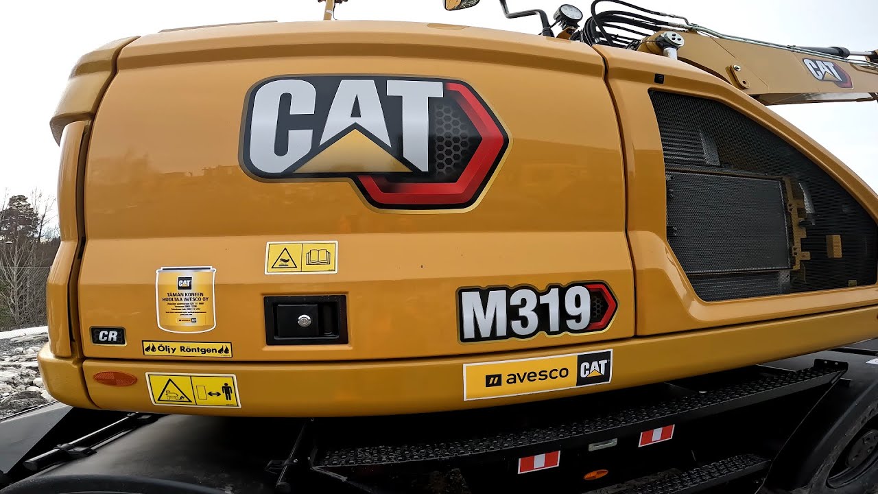 Kuopion Avescolla esittelyss&auml; CAT M 319, pieni koeajo