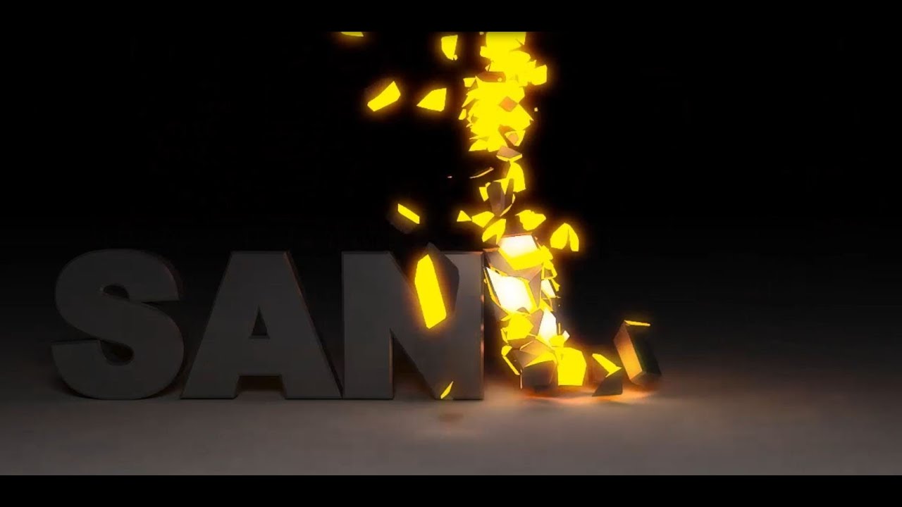 Glow text integration rayfire tutorial