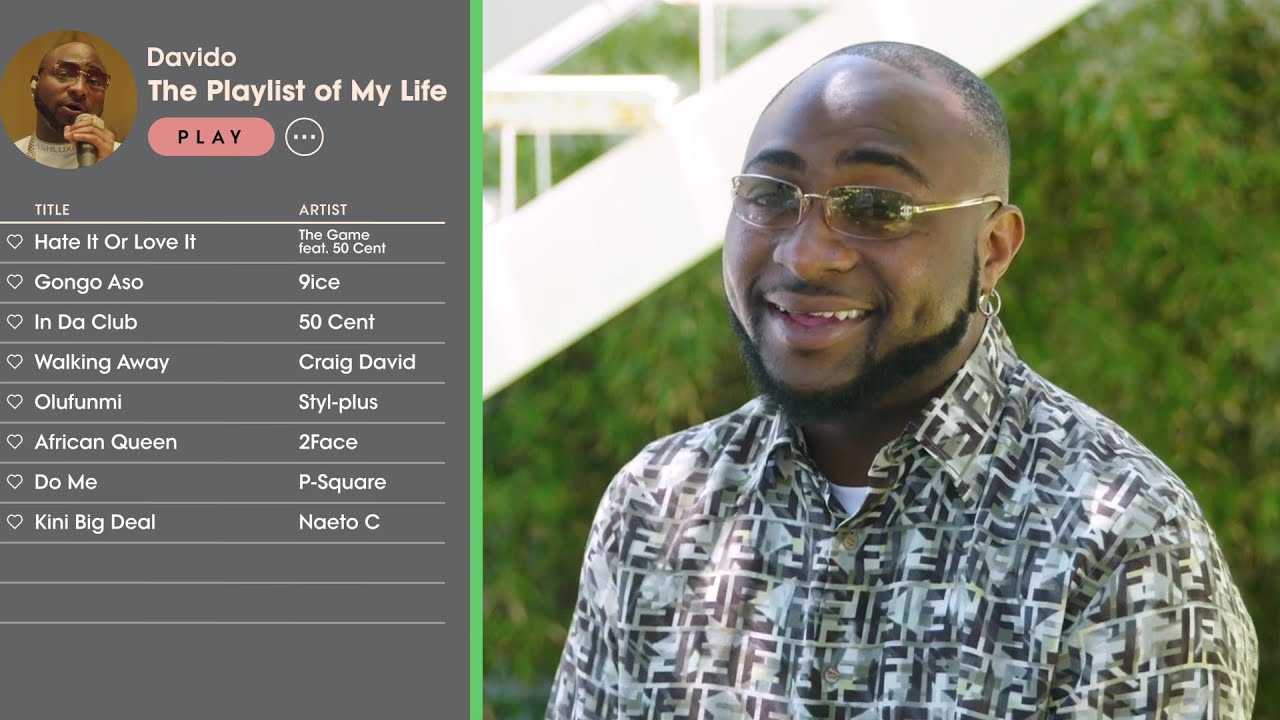 Davido Creates the Playlist of His Life | Teen Vogue