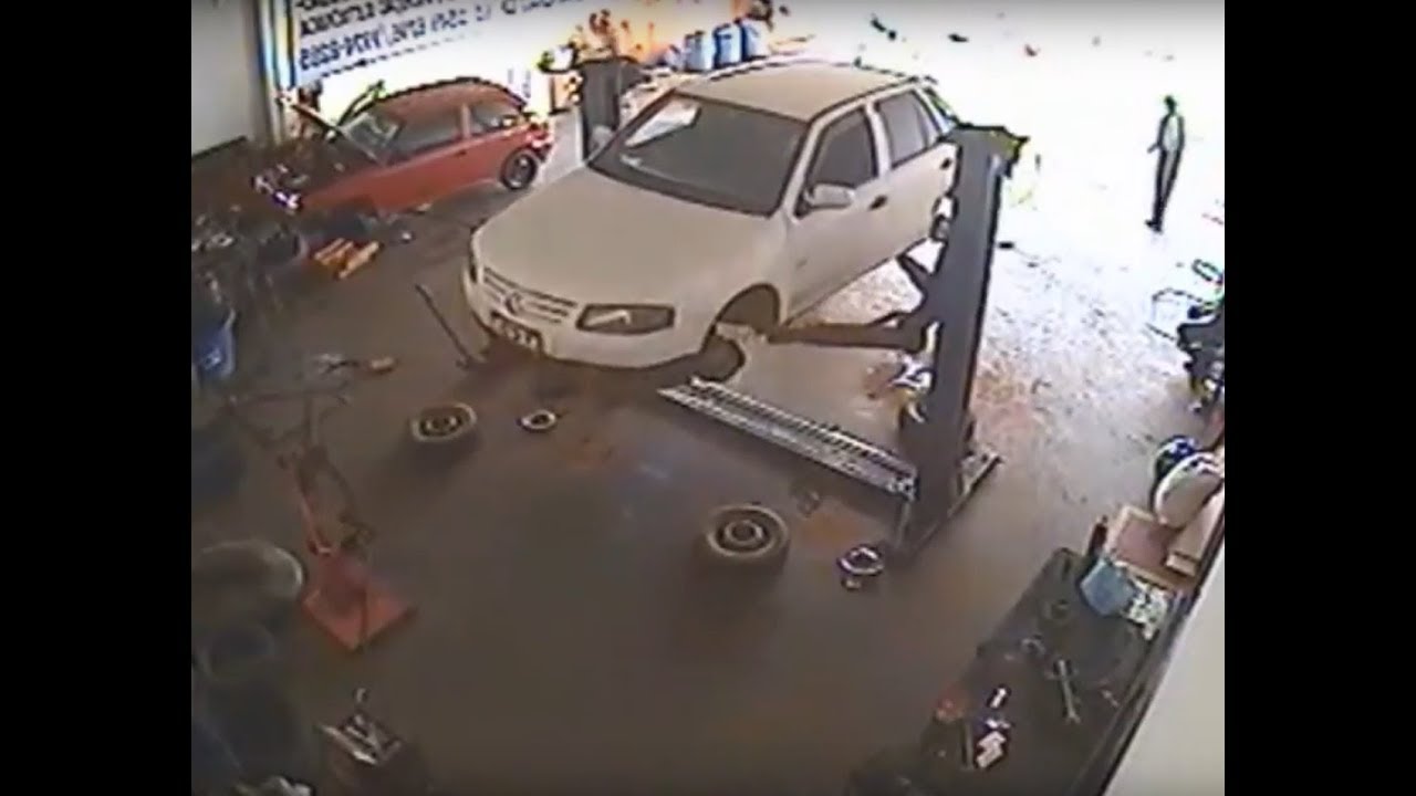 Accidentes en Talleres Mecanicos - Danger Tops Compilados