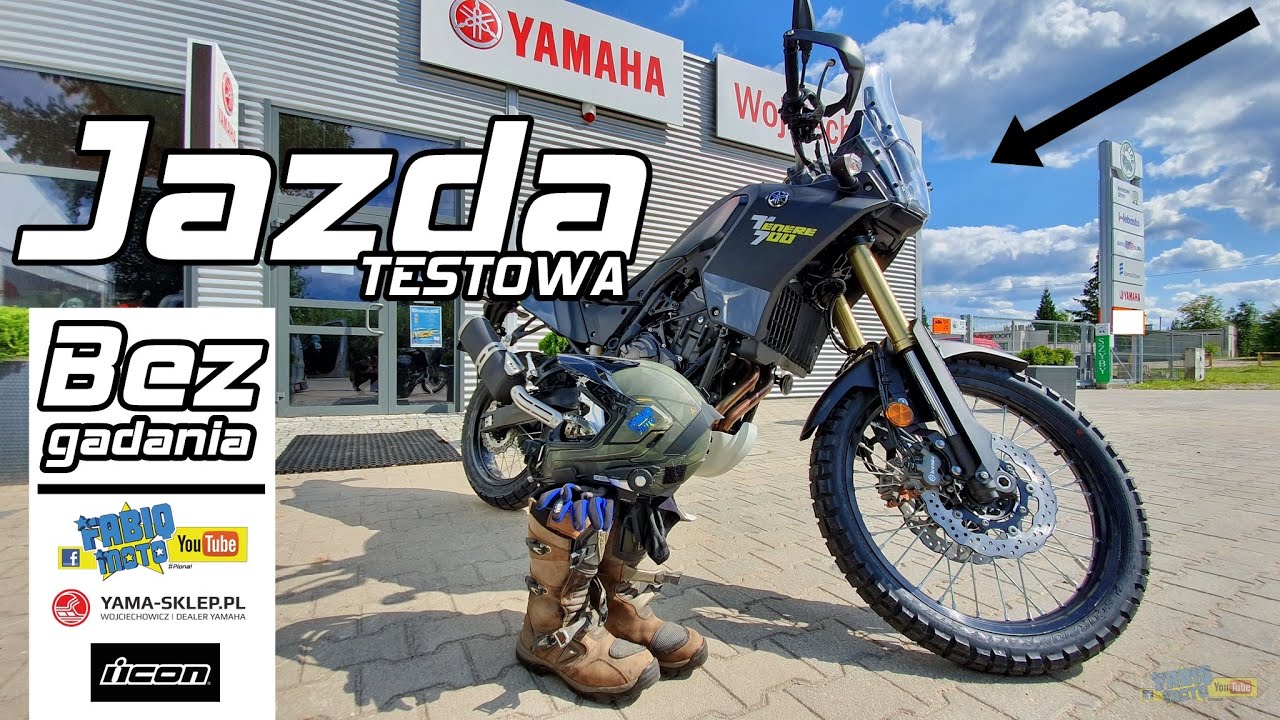 Yamaha Tenere 700 T7 jazda testowa bez gadania Fabiq Moto