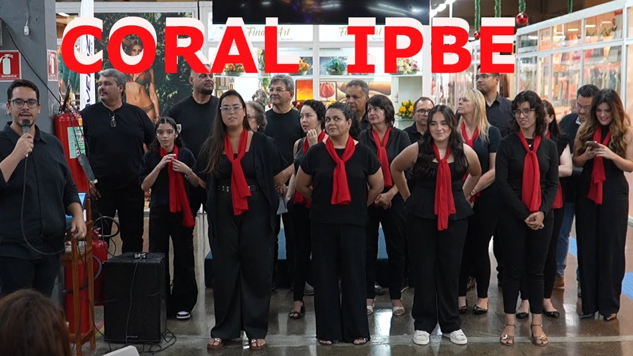 Coral IPBE - Apresentação no Shoping SEBRAE