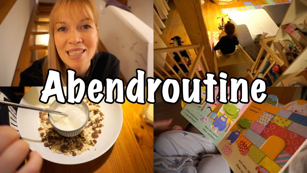 Abendroutine Kleinkind und Baby | Weißes Rauschen | Spiele mit der Großen