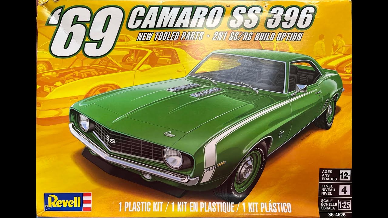 Unboxing Revell 69 Camaro SS 396