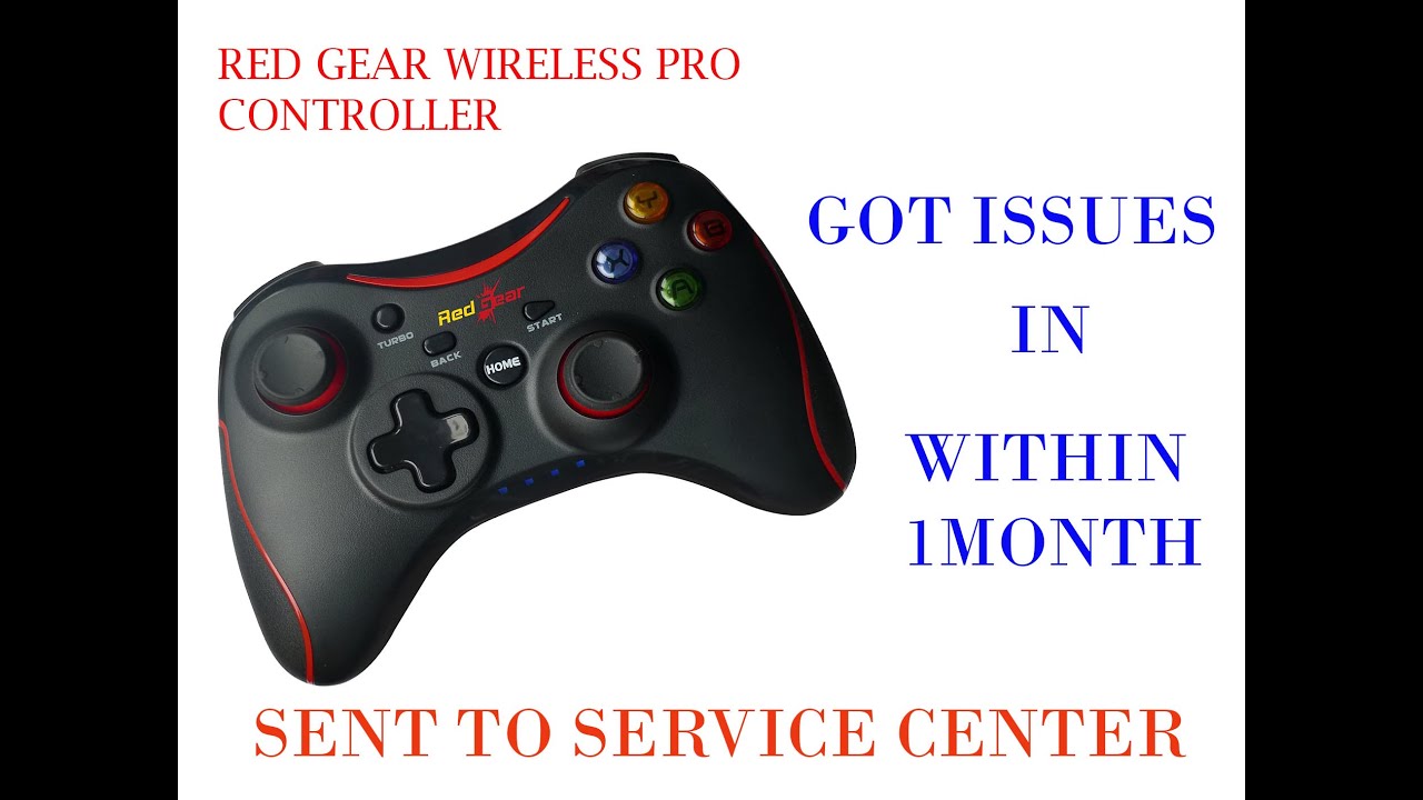 Redgear Wireless Pro : Sending for Service to Mumbai