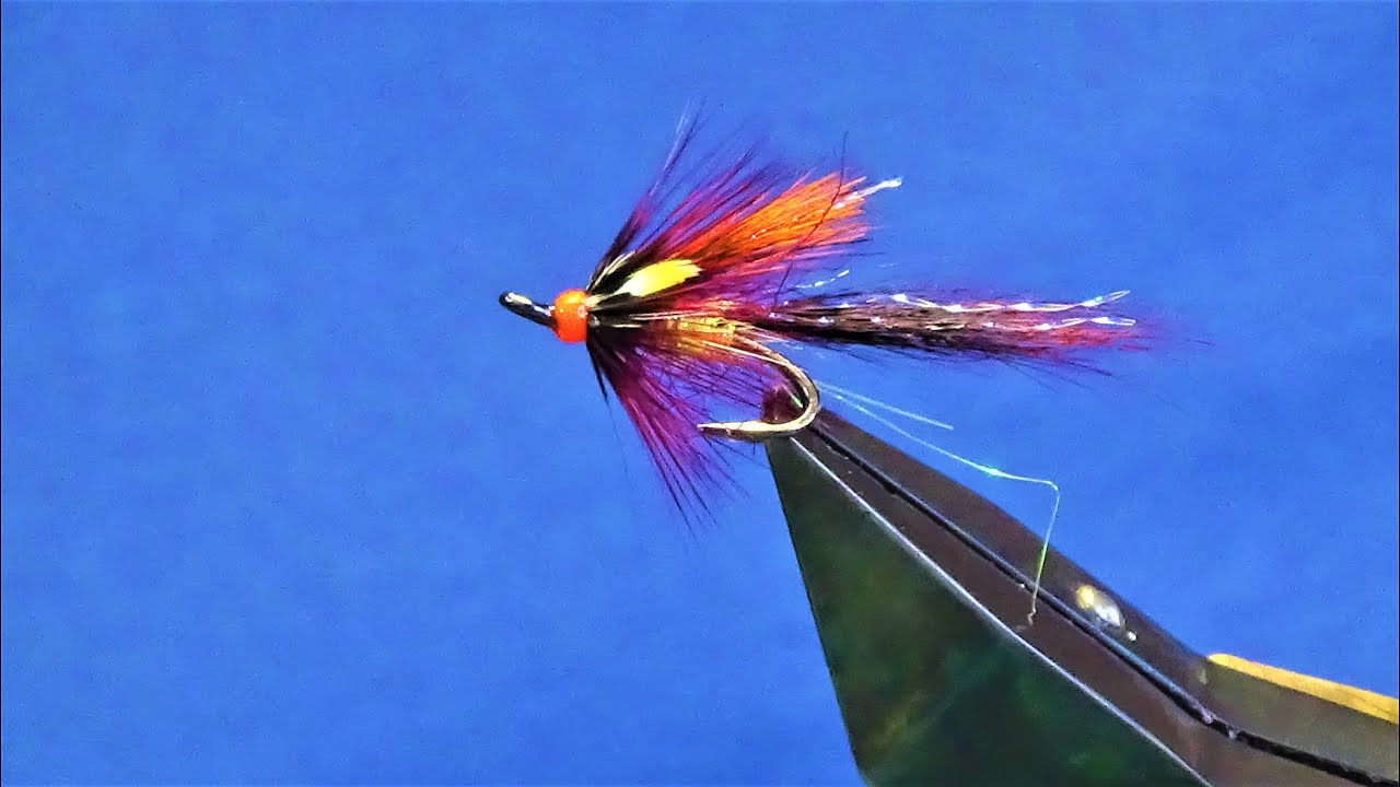 Tying a salmon fly, Mairi's Shrimp with Scott Jackson