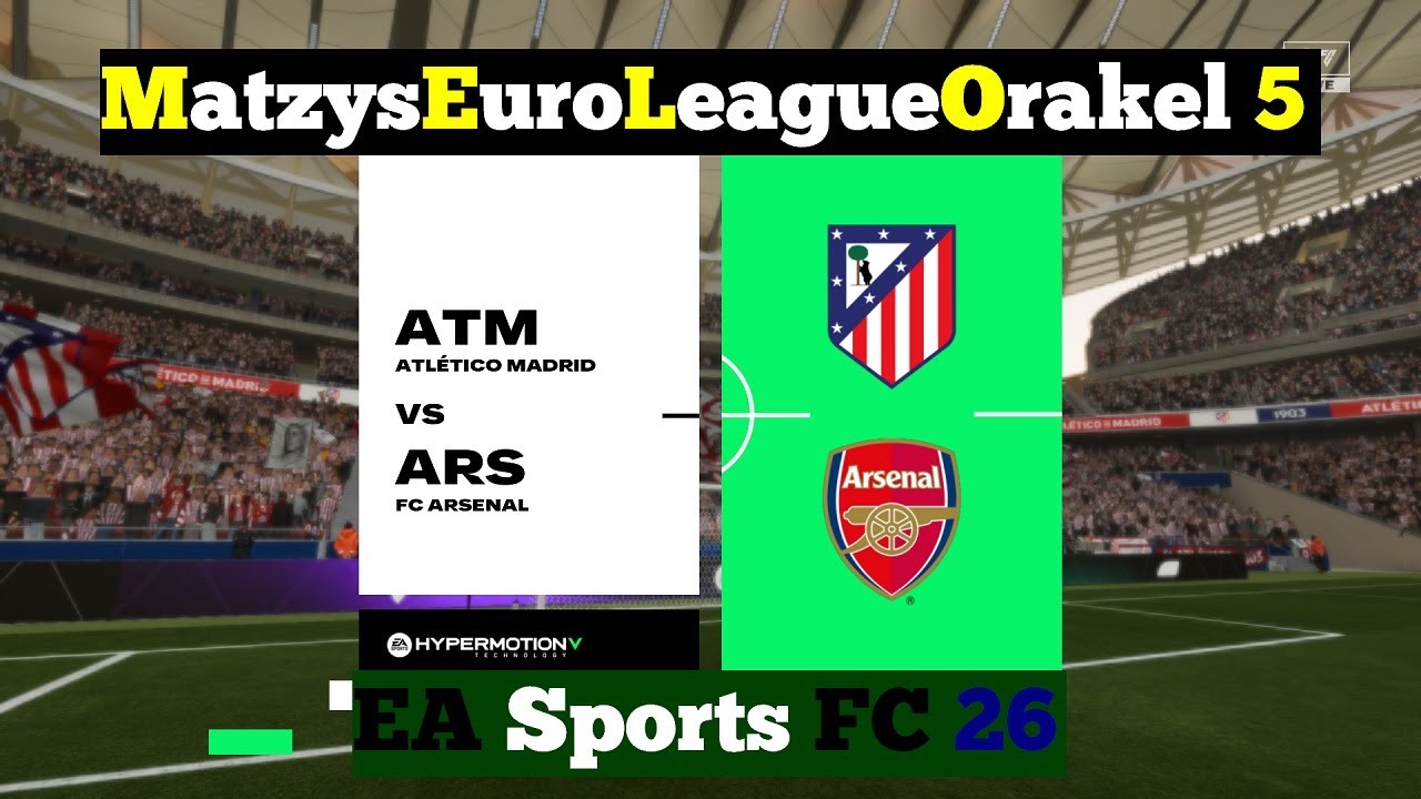 M.E.L.O. 5 ⚽ 182 Atletico Madrid vs. FC Arsenal⚽ Spieltag 13 | EAFC 26