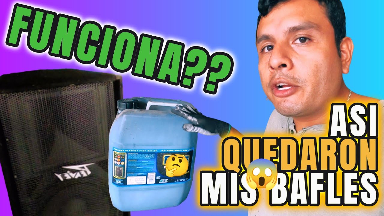 ASI QUEDARON MIS BOCINAS, PRO Y CONTRAS DEL TEXTURIXADO