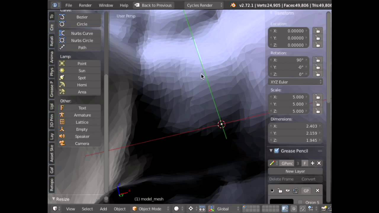 #2. Modeling Workflow Demonstration - Jonathan Williamson (part 2) #Bcon14 #Blender