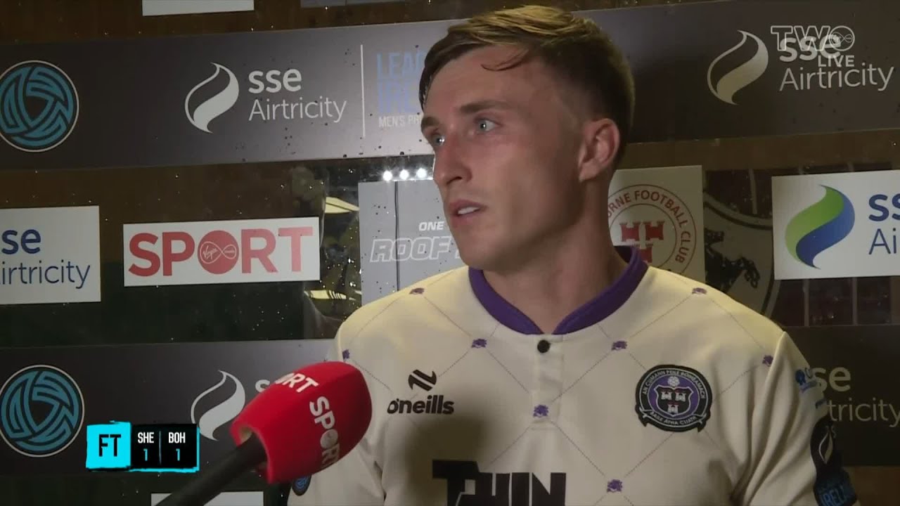 Danny Grant after Shelbourne 1-1 Bohemians