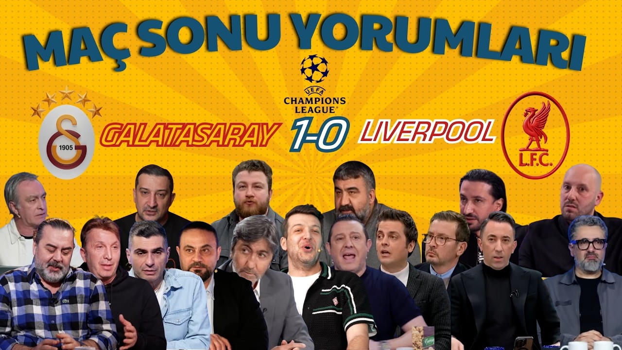 🔥Galatasaray 1-0 Liverpool (MAÇ SONU YORUMLARI)