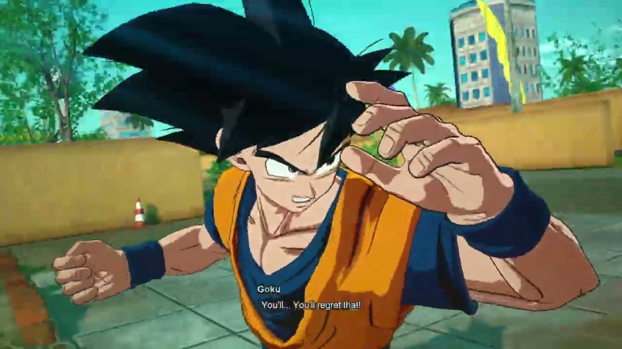 Goku and krillin training 