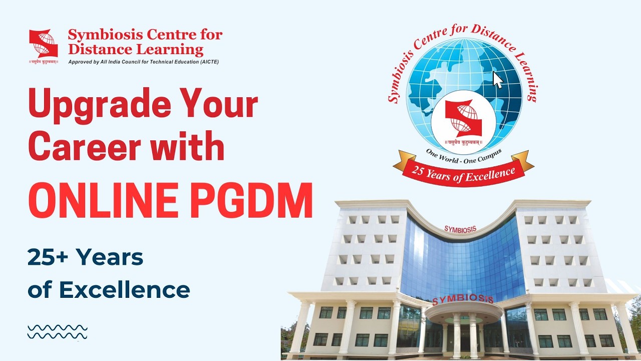 SCDL Official Film - Journey of 25 Years of Excellence | Symbiosis Centre for Distance Learning