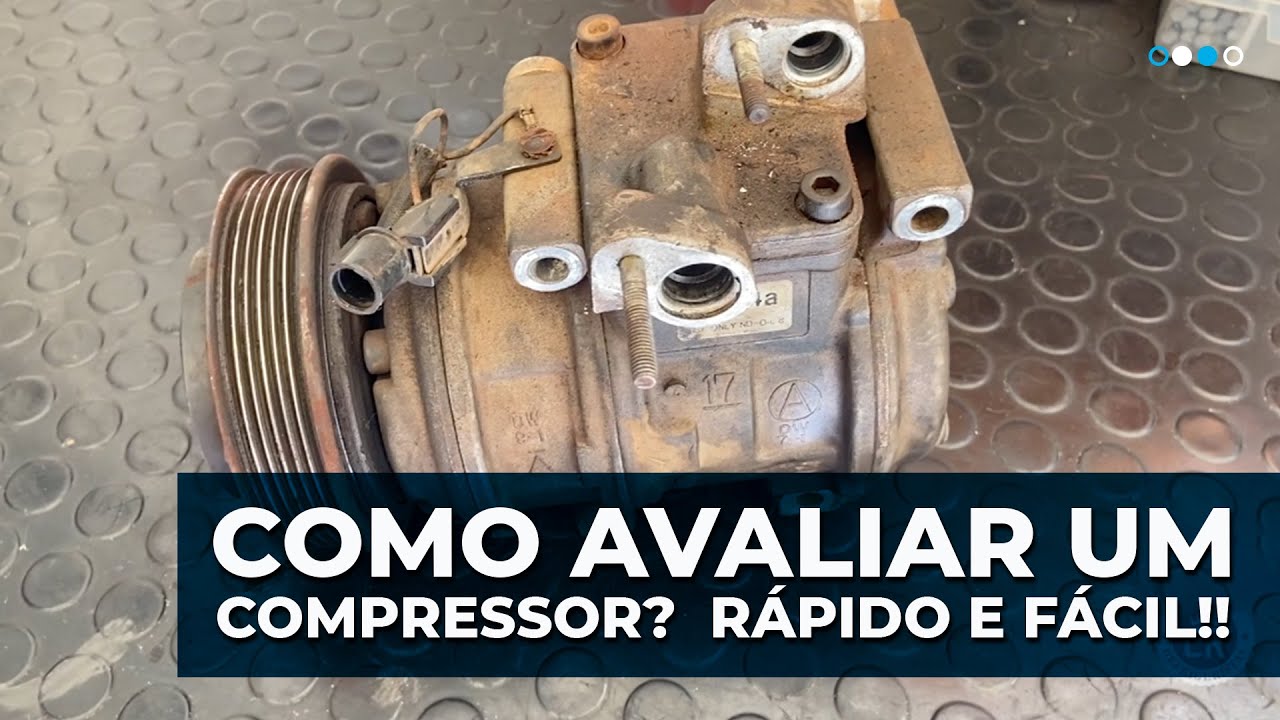 ✅  MÉTODO PARA AVALIAÇÃO DE COMPRESSORES - FÁCIL E RÁPIDO