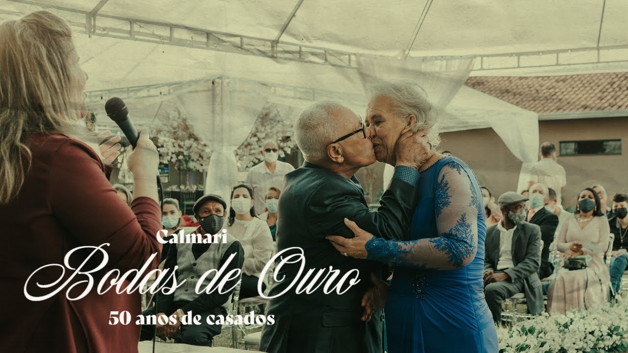 CERIMÔNIA DE BODAS DE OURO - 50 Anos de Casados