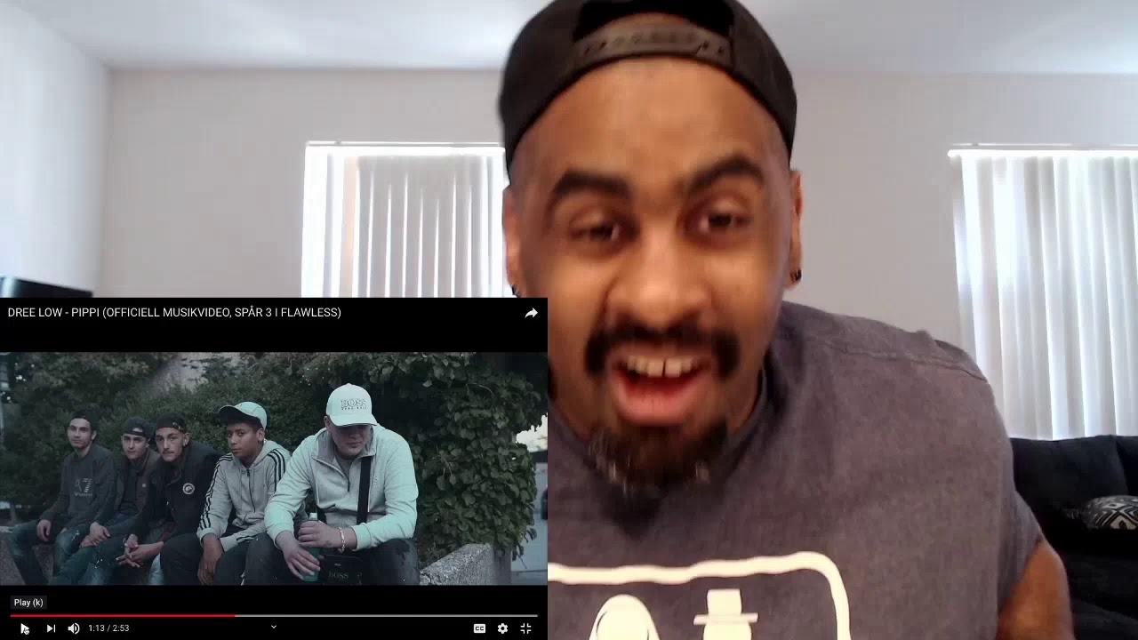 AMERICAN REACTING TO SWEDISH RAP)DREE LOW - PIPPI