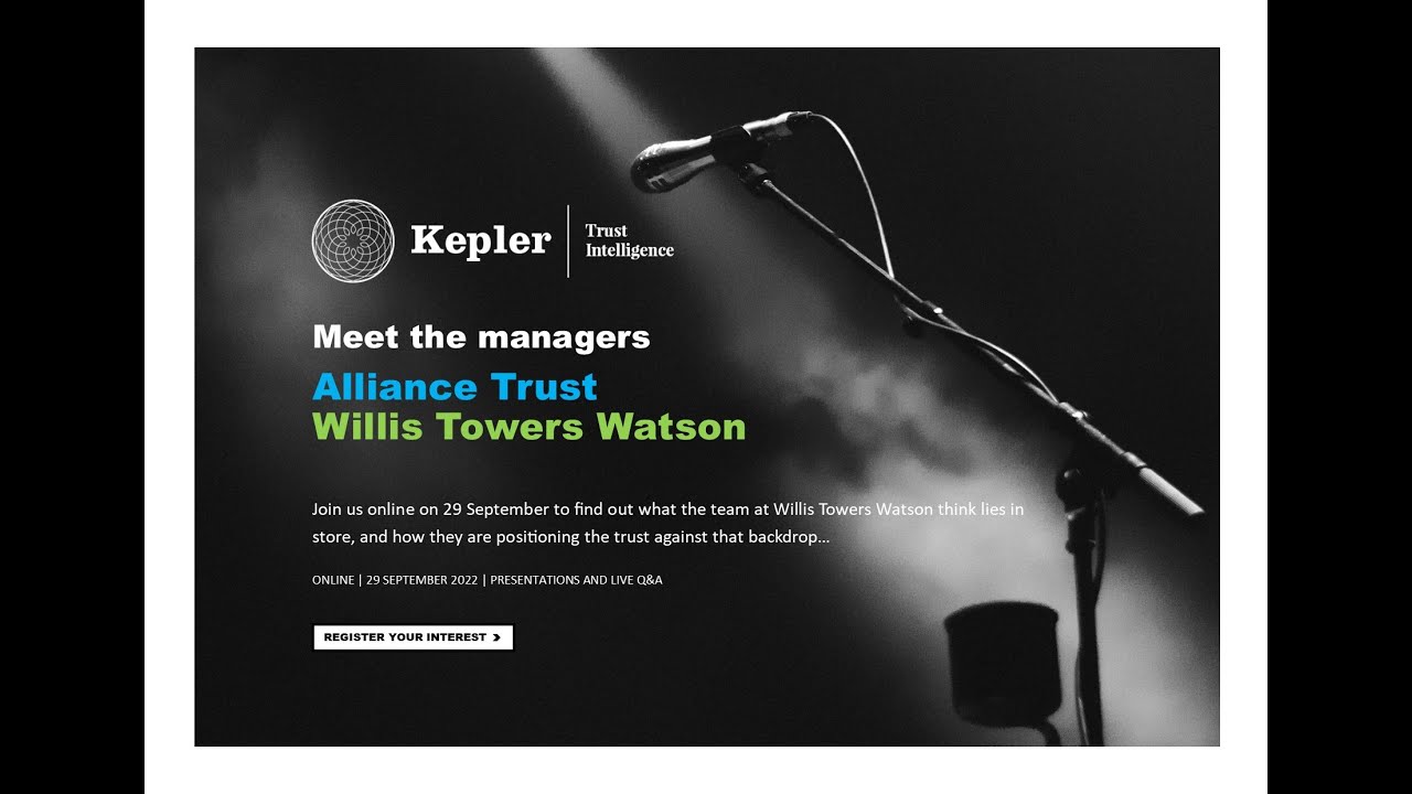 Kepler Trust Intelligence: What next for global equities? - Alliance Trust