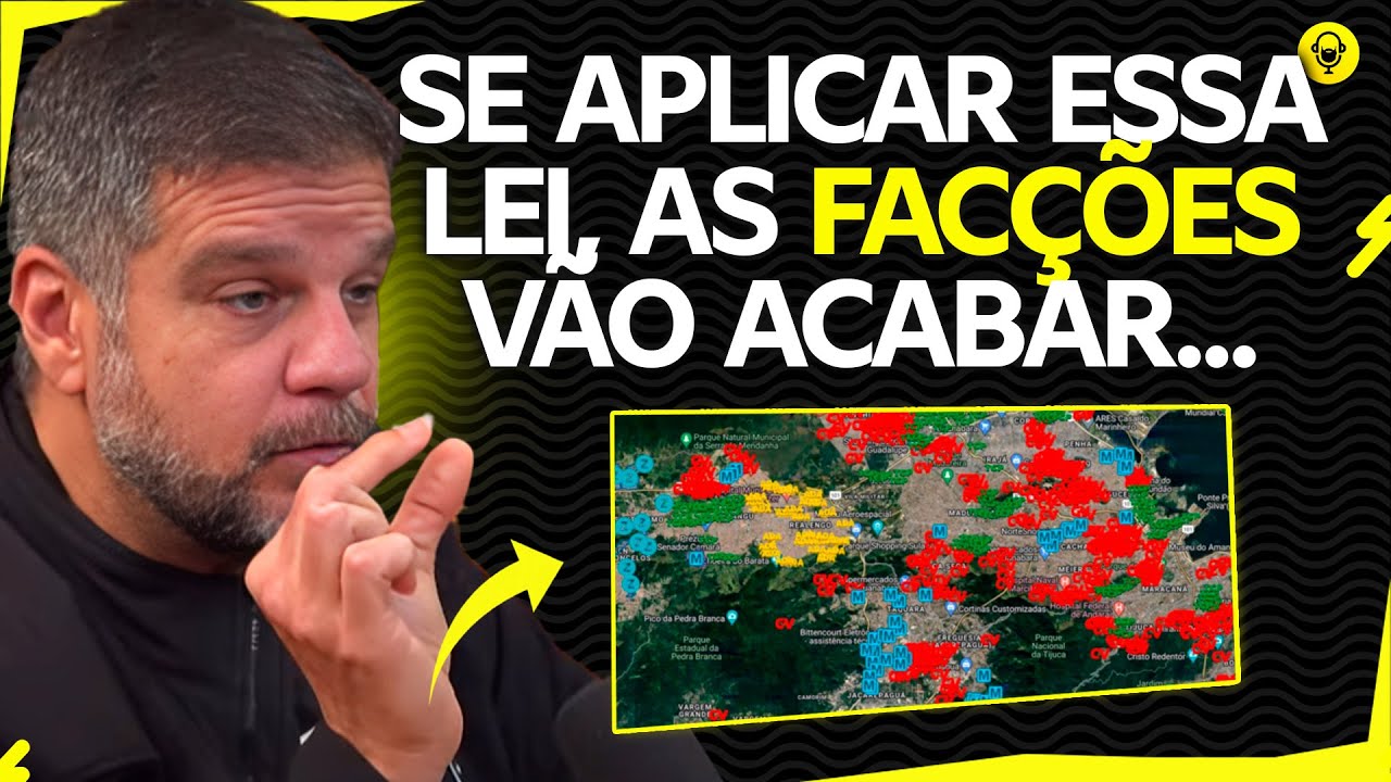 A LEI QUE PODE DESTRUIR AS FACÇÕES NO BRASIL - RODRIGO PIMENTEL
