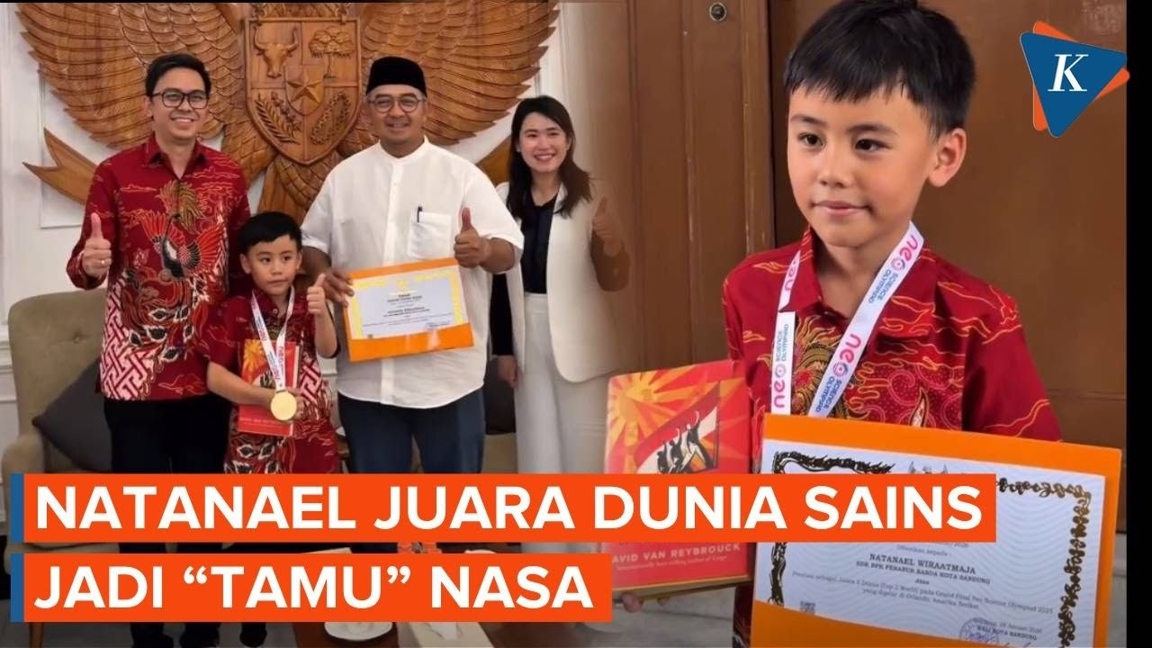 Natanael Bocah Kelas 3 SD Juara Sains Dunia, Bikin NASA Kepincut