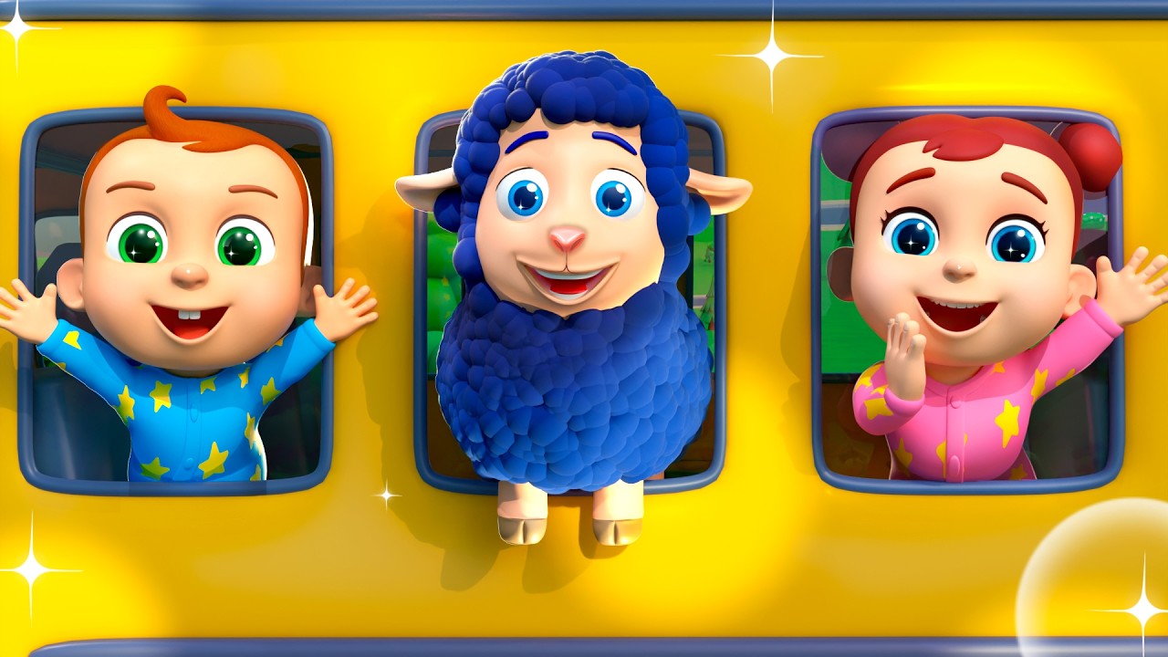Wheel on the Bus ( Farm Animals ) + More Song for Toddlers |  Nursery Rhymes & Kids Song