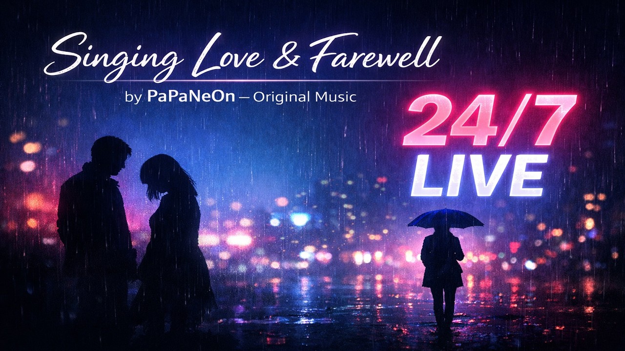 Singing Love & Farewell | 24/7 LIVE – PaPaNeOn Original Music
