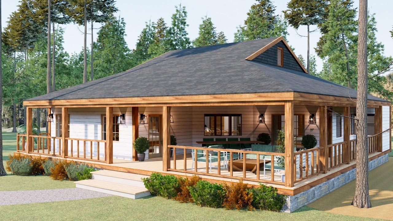 Gorgeous Cottage Farmhouse | Saving & Spacing | Small House Ideas