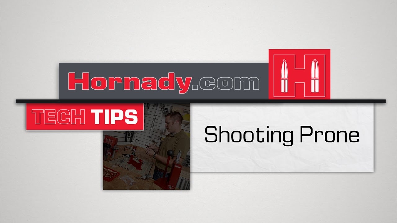 Hornady&reg; TECH TIPS: How to Shoot Prone