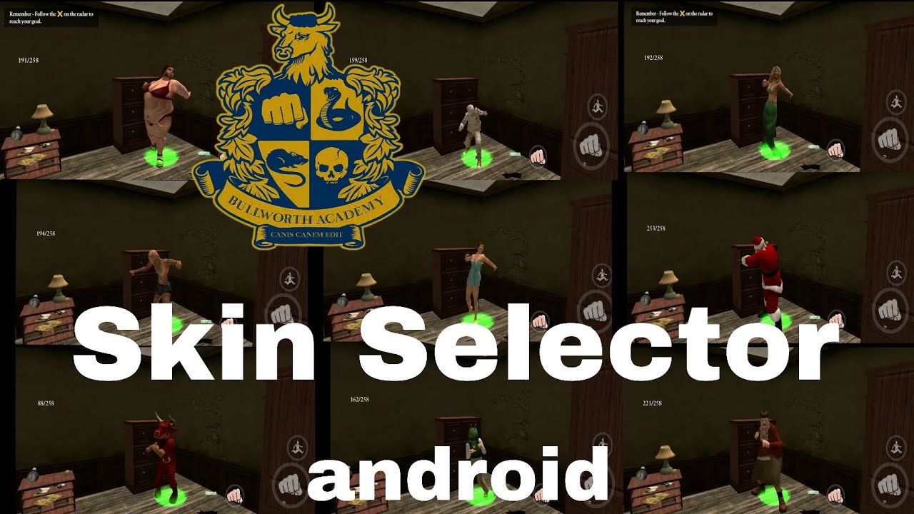 Mod Skin Selector Android | Bully Anniversary edition #fyp