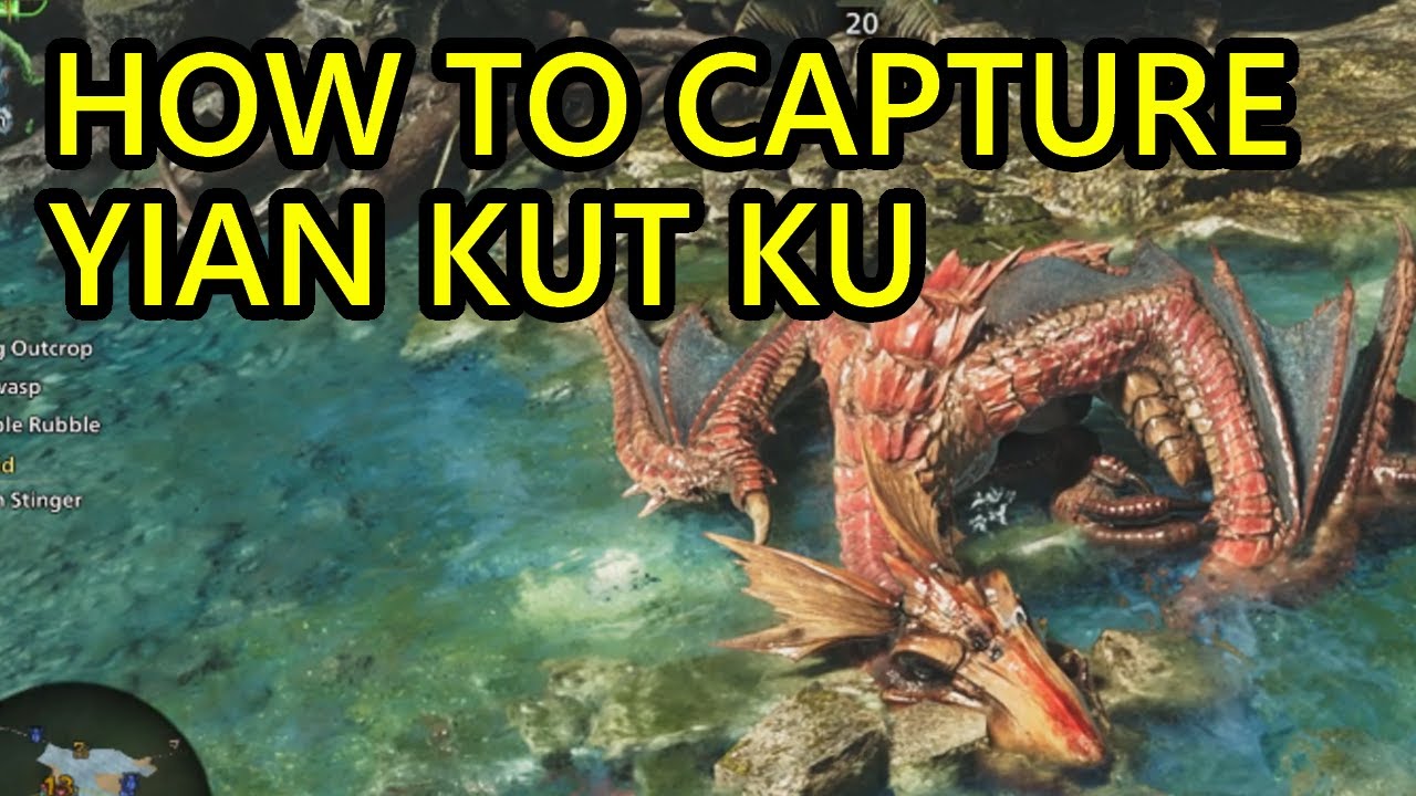 Monster Hunter Wilds: Как поймать Йан Кут Ку. Как поймать в квесте &laquo;Новые экосистемы&raquo;.