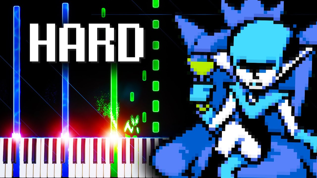Pandora Palace (from Deltarune Chapter 2) - Piano Tutorial