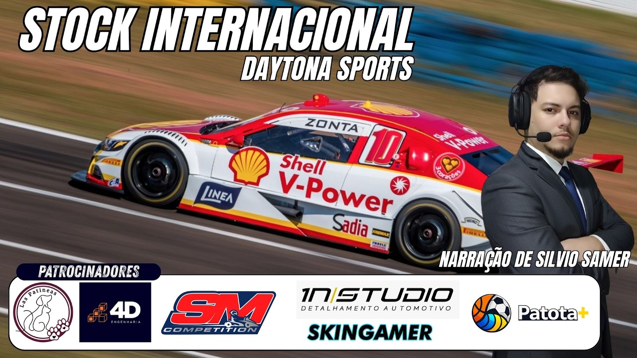 STOCK CAR 19 EM DAYTONA - ETAPA 4FUN | AUTOMOBILISTA 2 | LIGA LETS GO