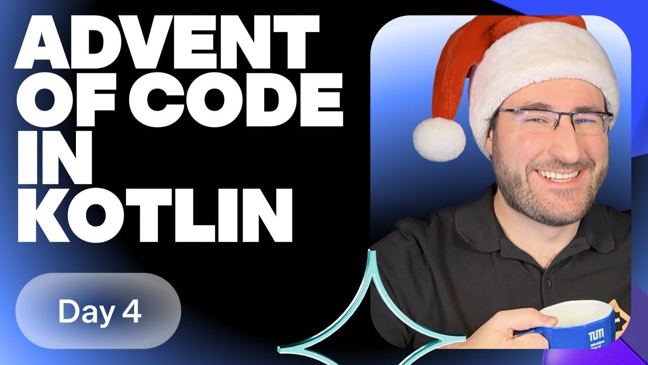 Advent of Code 2024 in Kotlin with Dave Leeds (and Compose Hot Reload!) Day 4.