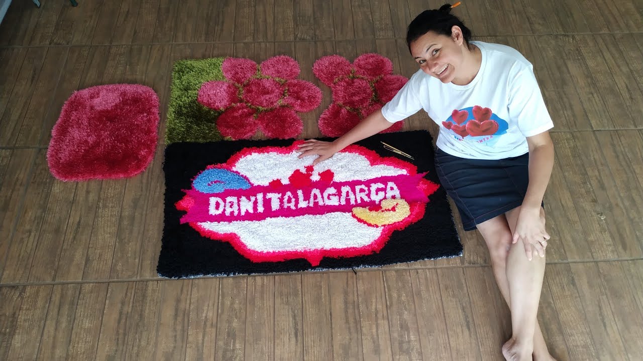 Tapete com agulha mágica grande e Agulha mágica original, meu presente😊