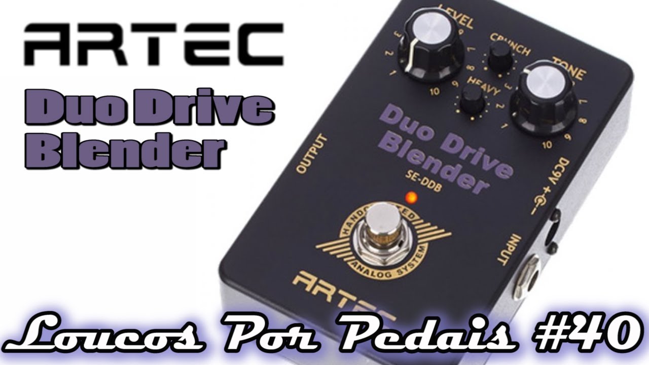 Pedal Artec Duo Drive Blender Review / Demo