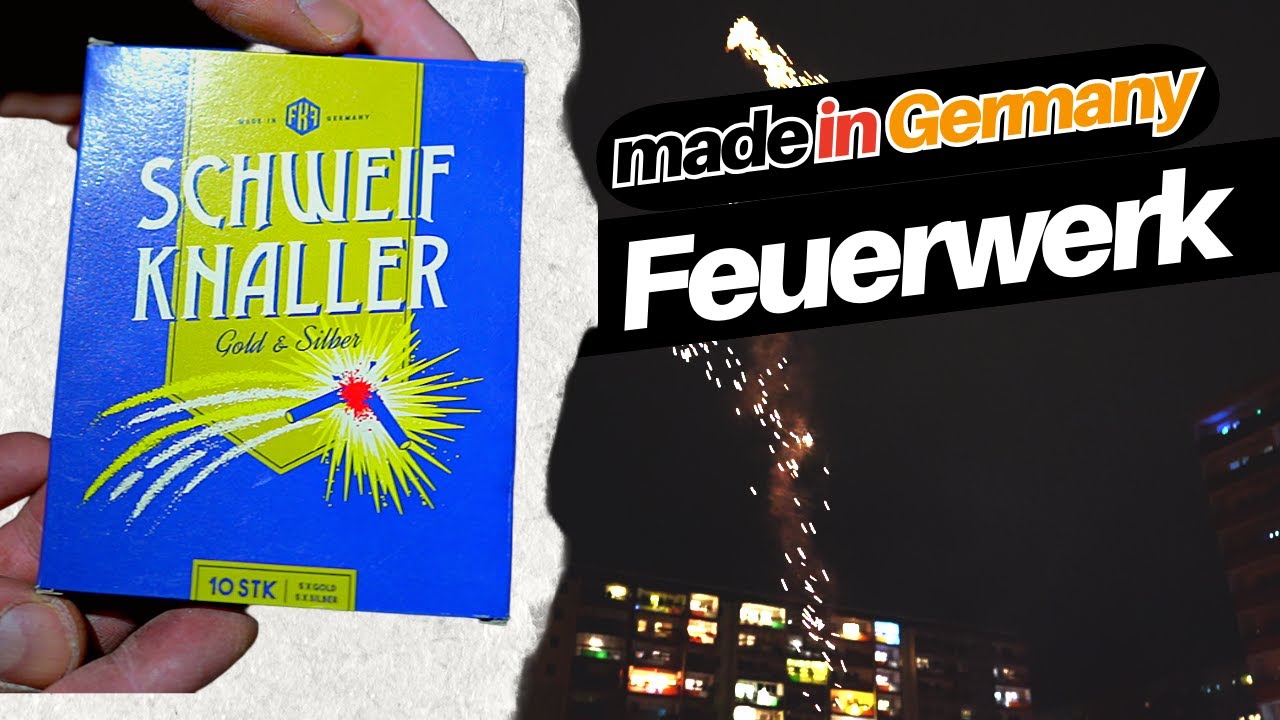 SCHWEIF KNALLER FKF MADE IN GERMANY   FEUERWERK Traumlocation
