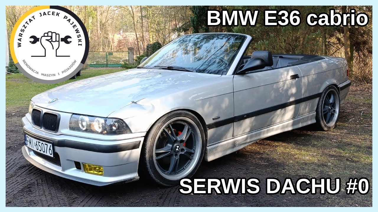 #0 BMW  E36 cabrio - problem składanego dachu - jak zacząć?