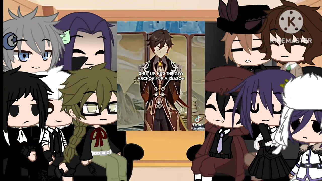 bungou stray dogs react to archons part 3/6👏🤩