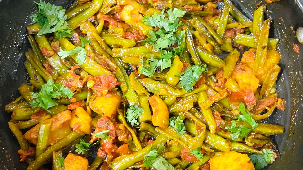 स्वादिष्ट ग्वार फली की सब्जी | घर की देसी रेसिपी #chhattisgarh #indianrecipe 
