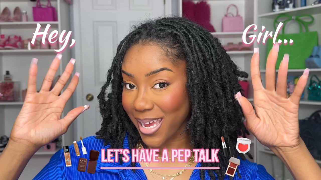 Sis&hellip;do you need a pep talk? | Makeup & chat | Self love, putting you first, getting through the dark