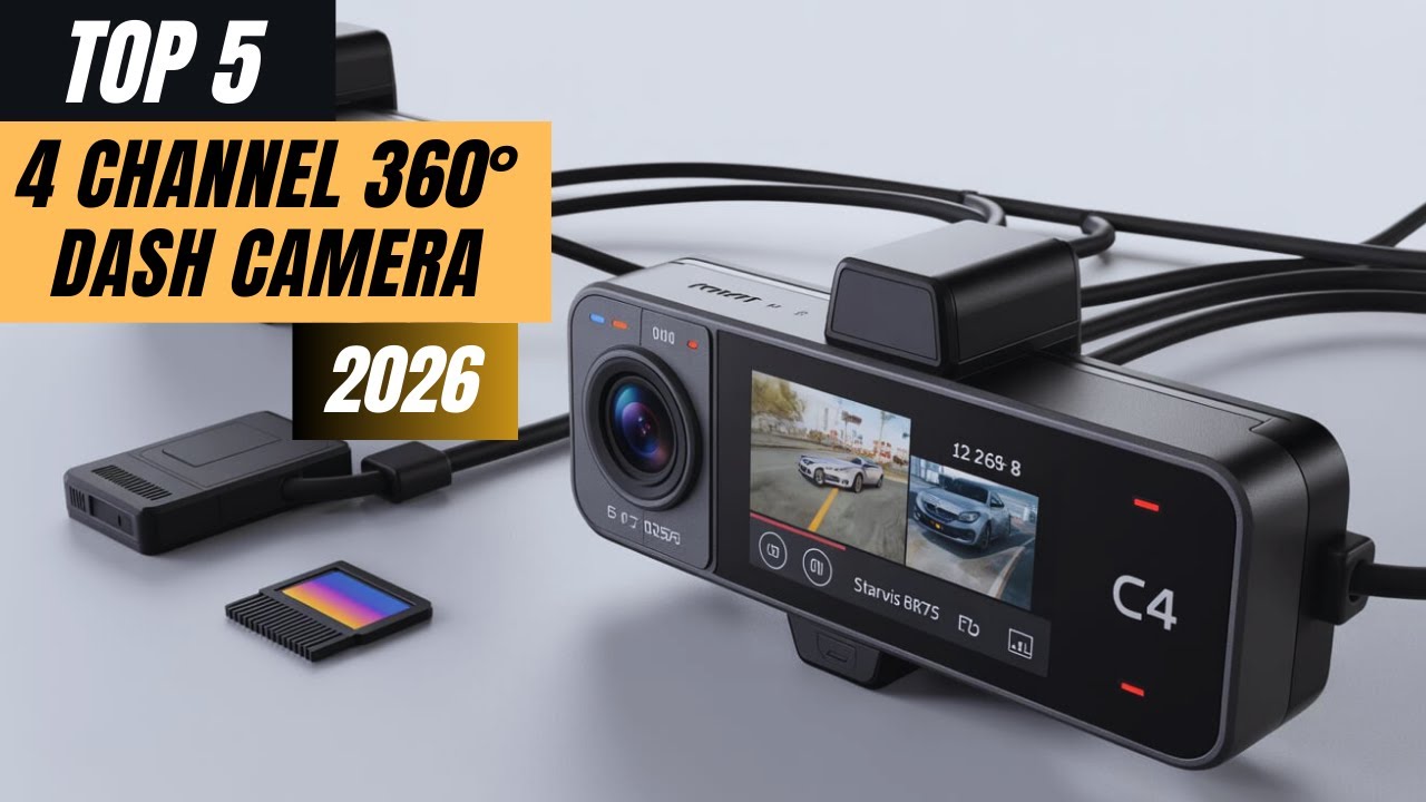 The Top 5 Best 4 Channel Dash Cams of 2026
