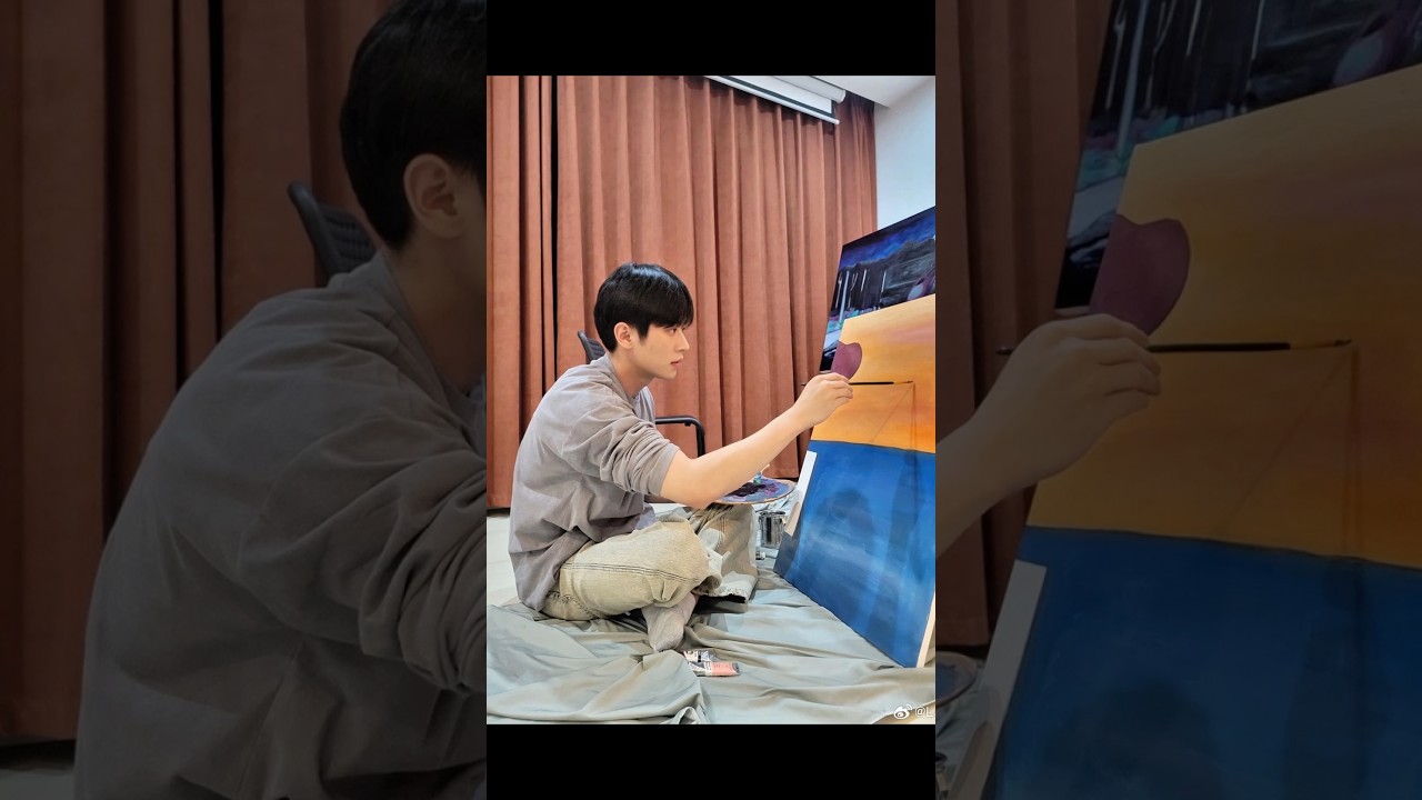A true art guy. Let's look at Cheng Lei's work 🎨#chenglei #丞磊