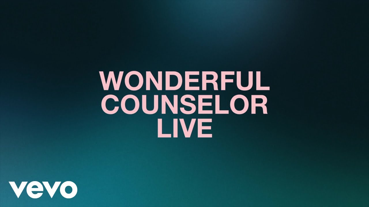 Pat Barrett - Wonderful Counselor (Live) (Official Lyric Video)