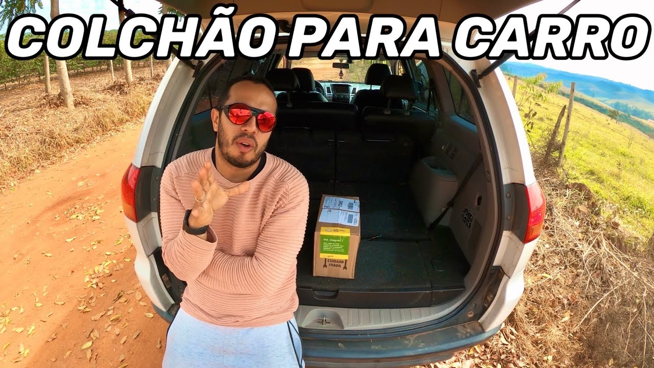 COLCHÃO INFLÁVEL PARA CARRO - CAMPING PAJERO DAKAR