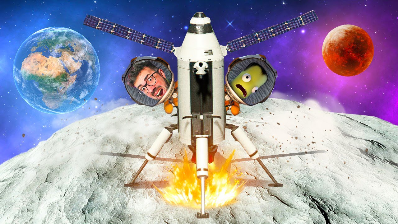 CREO UN COHETE Y... ¿LLEGO A LA LUNA? 😱 | Kerbal Space Program 2