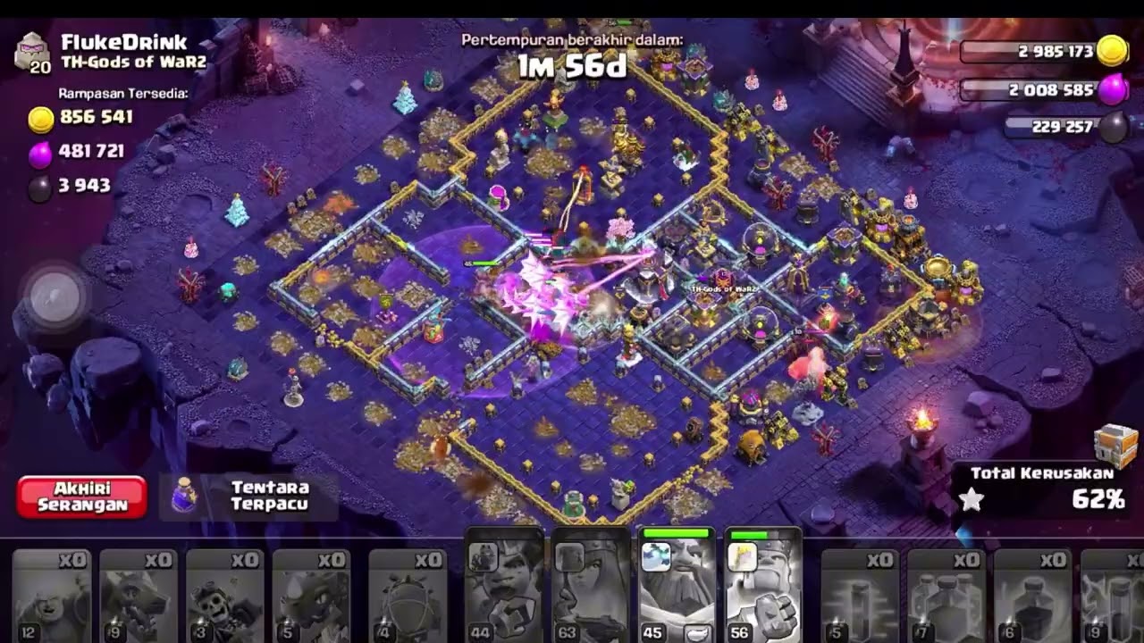 PERTEMPURN MEMANAS  #clashofclans #gemingvideo #iran #america 