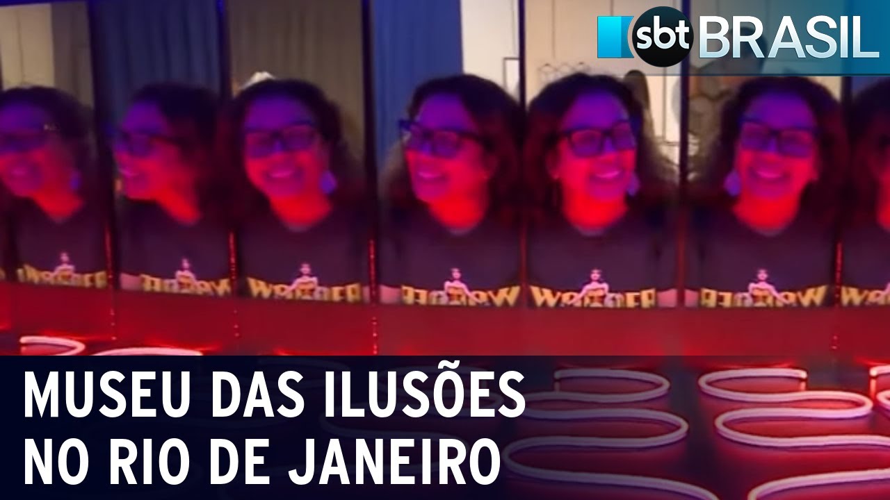 Museu das Ilusões é inaugurado no RJ | SBT Brasil (08/07/23)