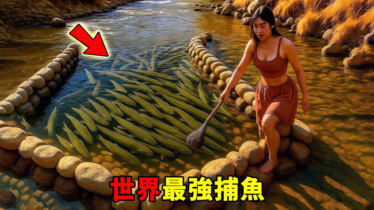 世界最強十大捕魚技藝！效率逆天的捕魚平台竟然只排第6，第一名的發明者簡直就是捕魚天才，輕鬆收穫上百斤魚！